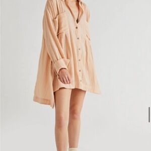 Free People The Voyager Shirtdress